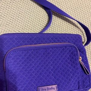 Beautiful cobalt blue Vera Bradley cross body bag